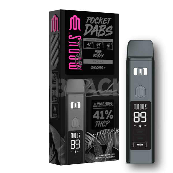 Modus Black Pocket Dabs Disposable 2G - Image 3