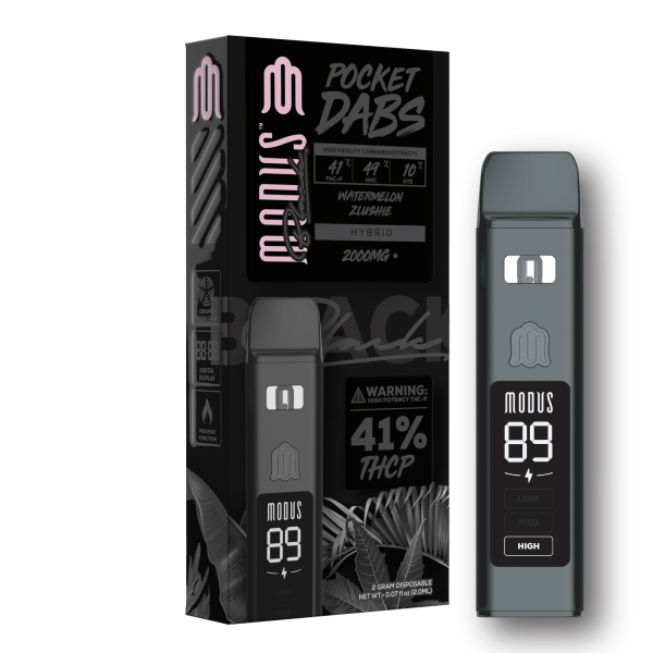 Modus Black Pocket Dabs Disposable 2G - Image 2