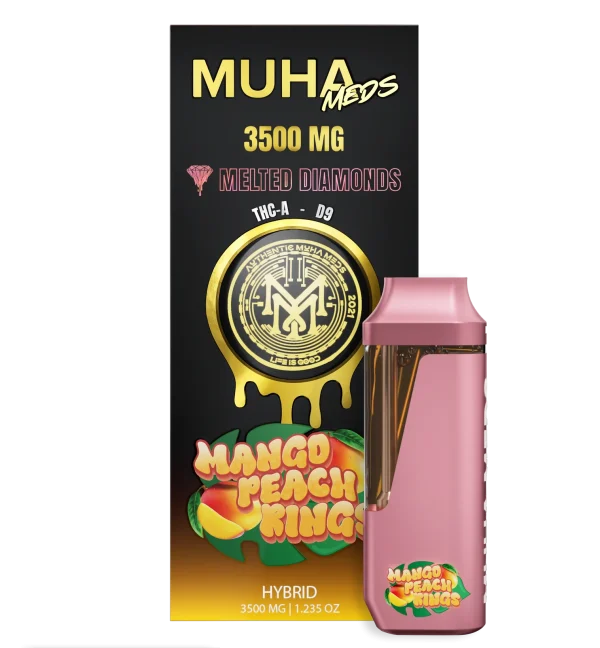 MUHA MEDS Melted Diamonds THC-A D9 3.5g Disposable - Image 2