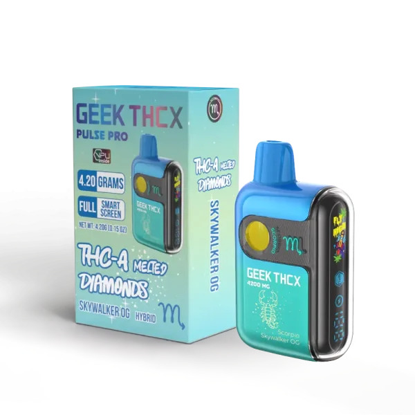 GEEK THCX Pulse Pro THC-A Melted Diamonds Disposable 4.2G